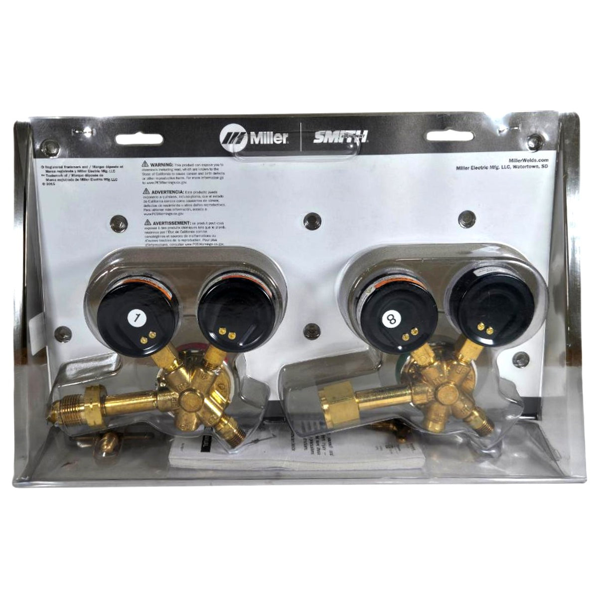 Miller HTP2 gas welding regulator set