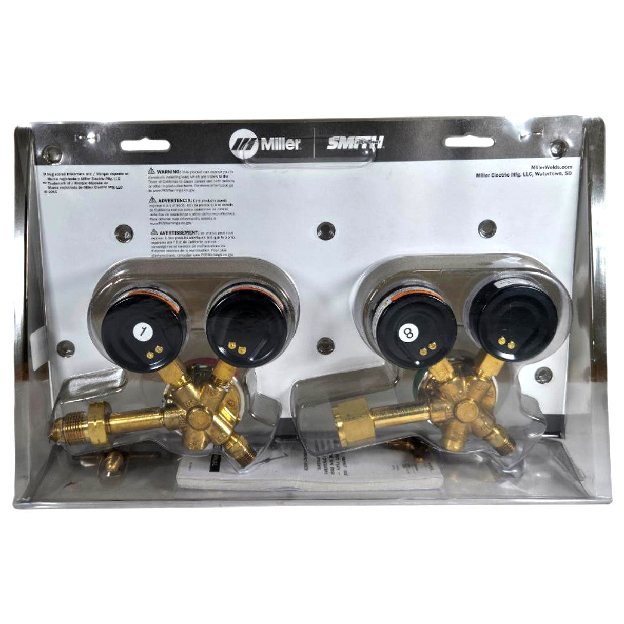 Miller HTP2 gas welding regulator set