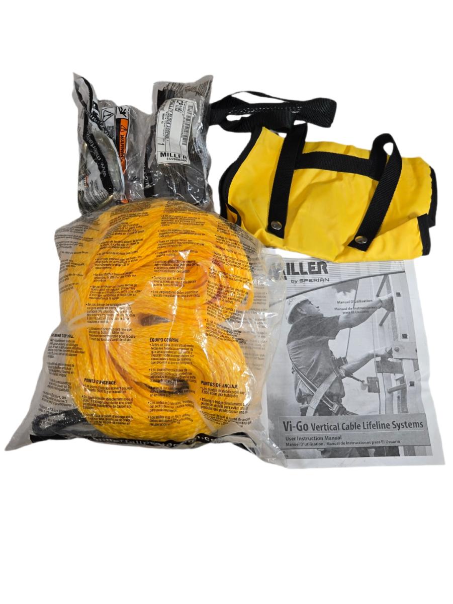 Miller TRIK/300FT vertical lifeline rope kit