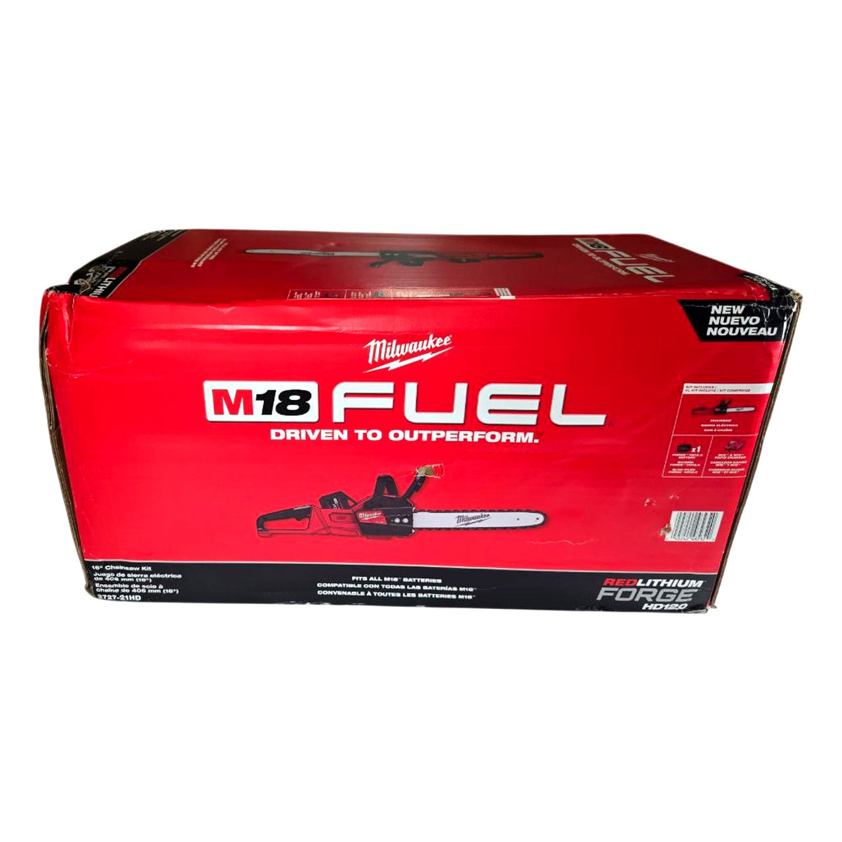 Milwaukee 2727-21HD cordless chainsaw kit