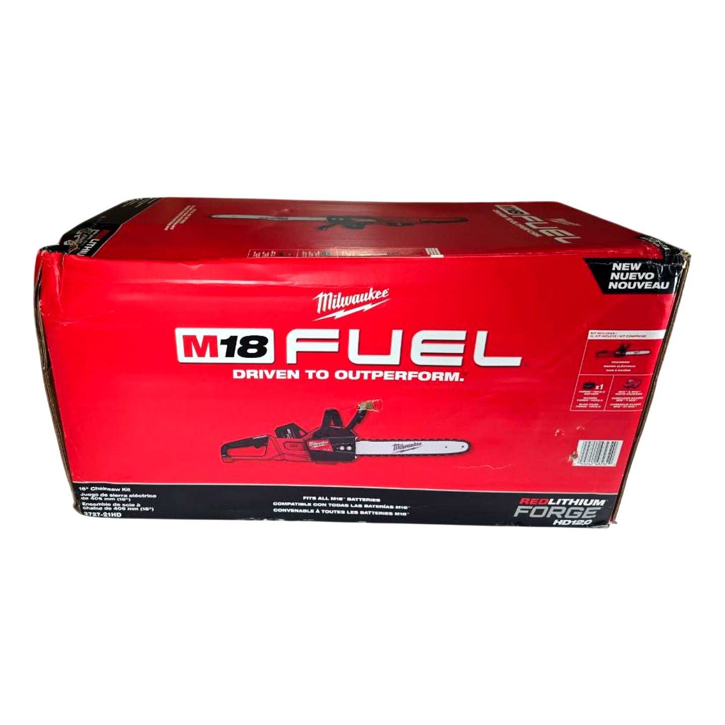 Milwaukee 2727-21HD cordless chainsaw kit