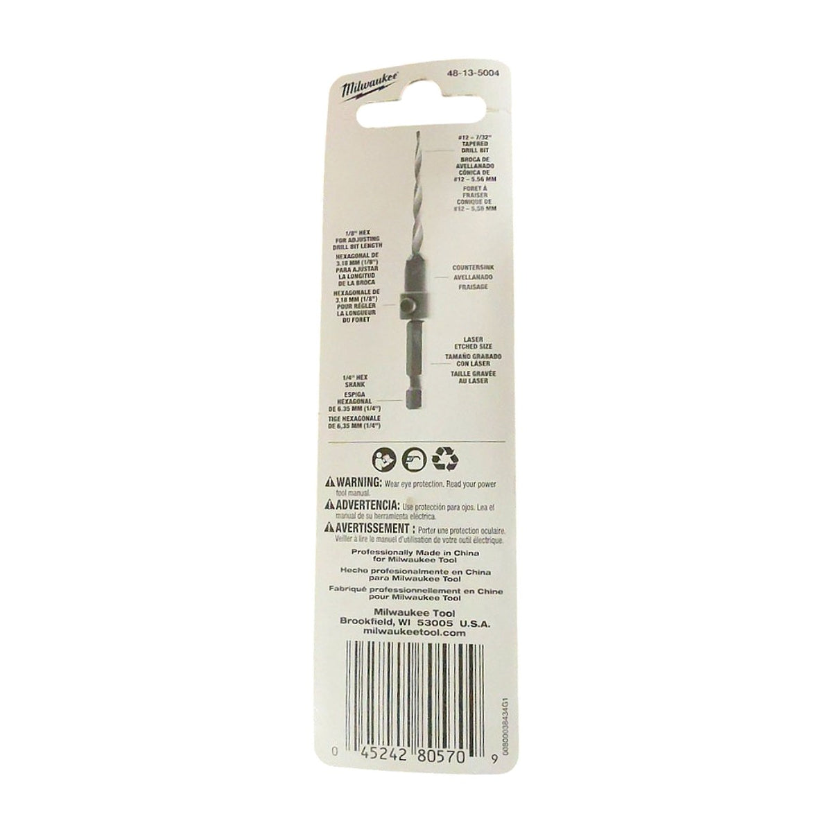 Milwaukee 48-13-5004 Countersink Drill Bit