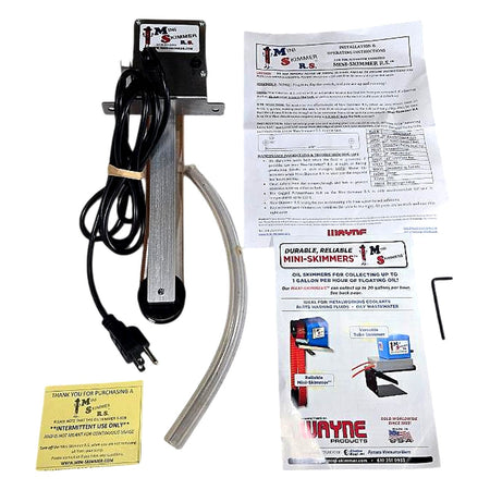 Mini Skimmer MSRS8CS Belt Oil Skimmer