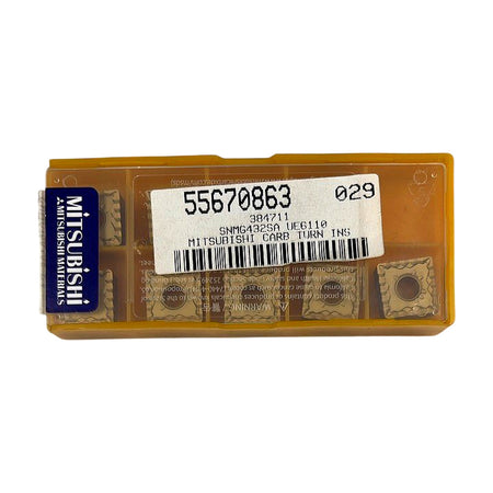 Mitsubishi Materials Mitsubishi SNMG120408-SA UE6110 CVD carbide turning insert