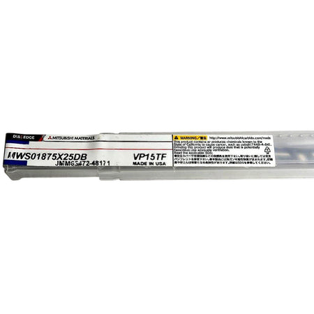 Mitsubishi MWS01875X25DB solid carbide drill