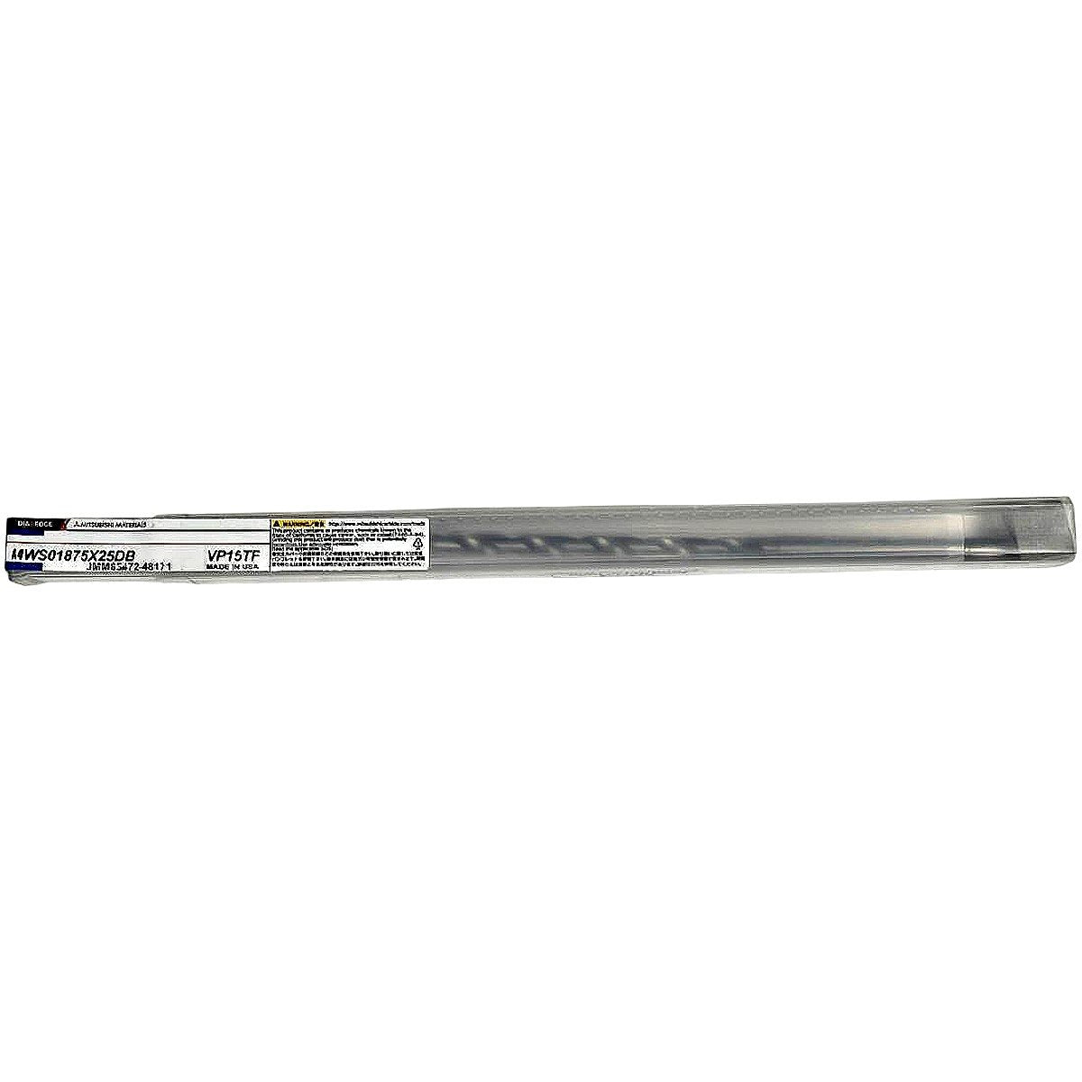 Mitsubishi MWS01875X25DB solid carbide drill