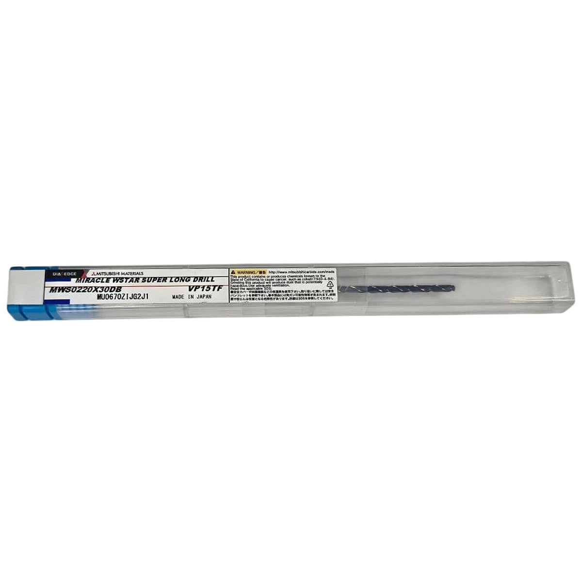 Mitsubishi MWS0220X30DB solid carbide super long drill