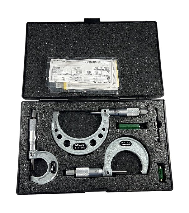 Mitutoyo 103-929 outside micrometer set
