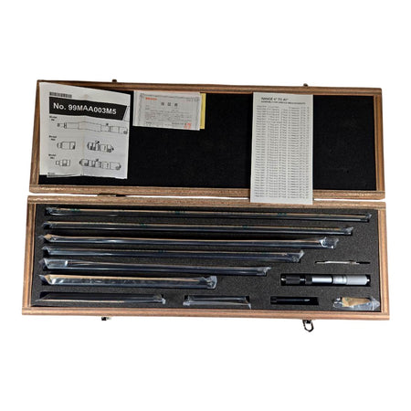 Mitutoyo 139-202 tubular inside micrometer set