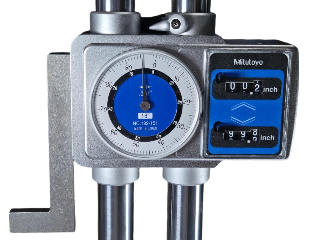 Mitutoyo 192-151 dial/counter height gage