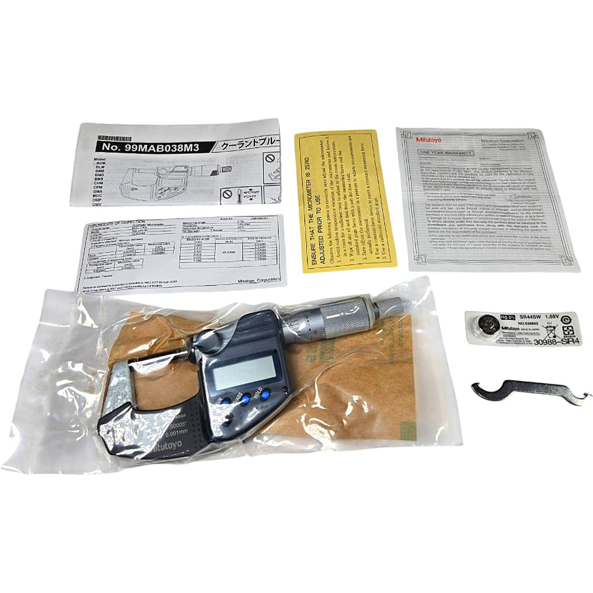 Mitutoyo 293-340-30 Digital Outside Micrometer