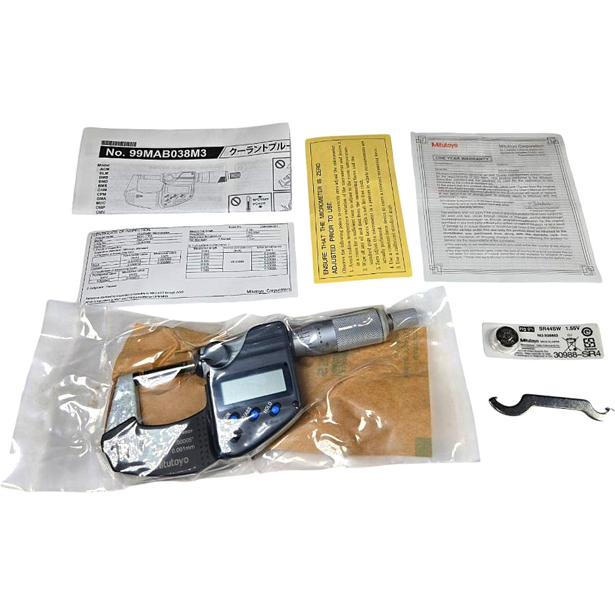 Mitutoyo 293-340-30 Digital Outside Micrometer