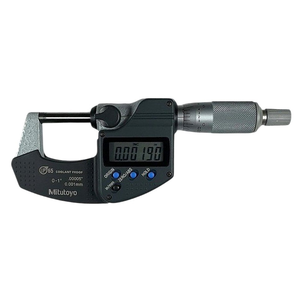 Mitutoyo 293-340-32 MDC-1PX 0-1in .00005in digital outside micrometer