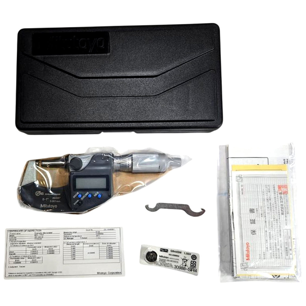 Mitutoyo 293-344-30 digital outside micrometer