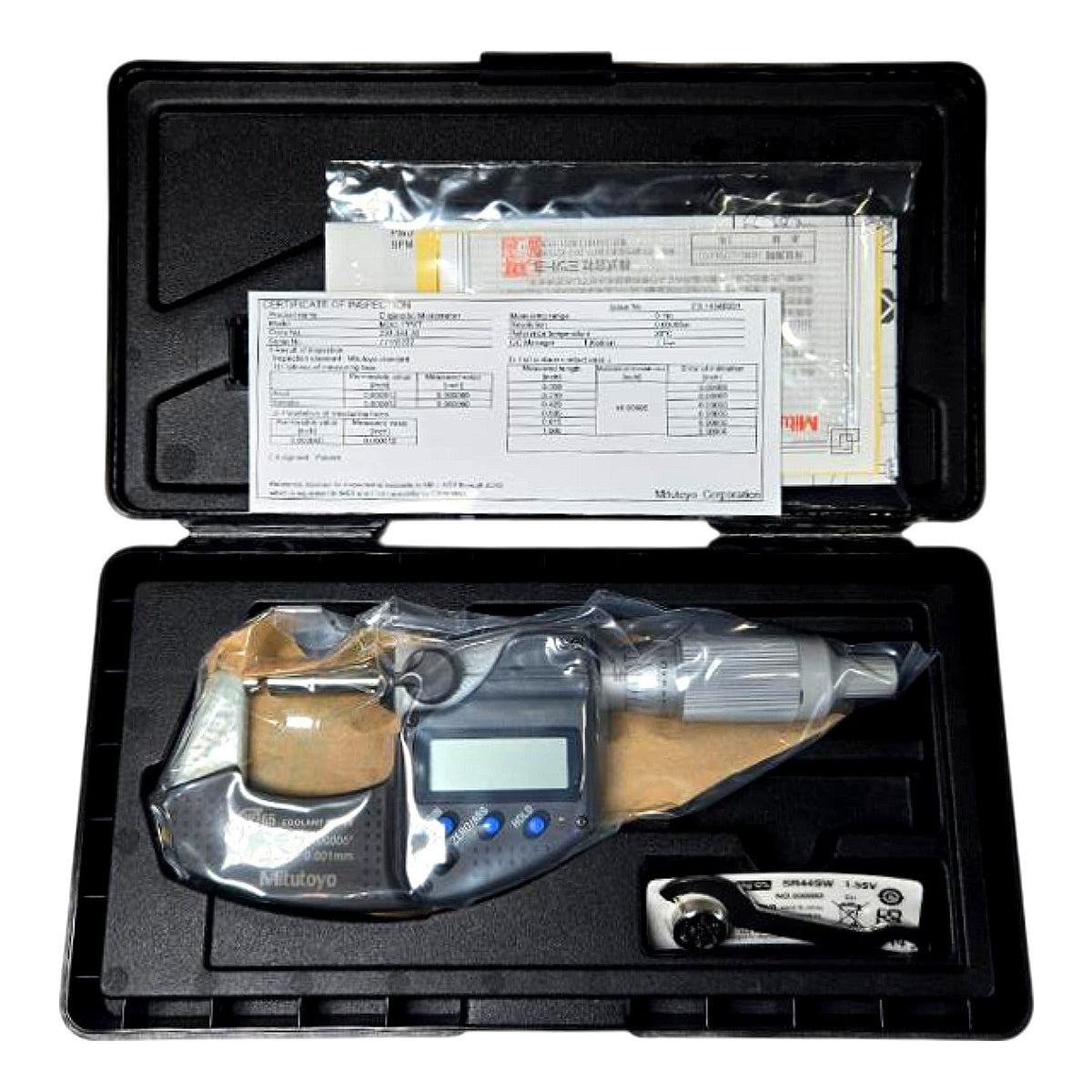 Mitutoyo 293-344-30 digital outside micrometer