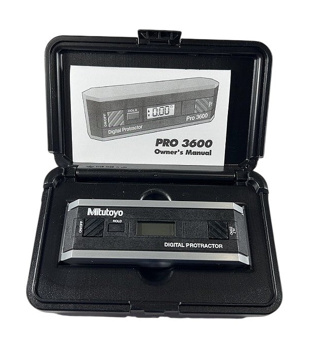 Mitutoyo 3600 digital angle protractor