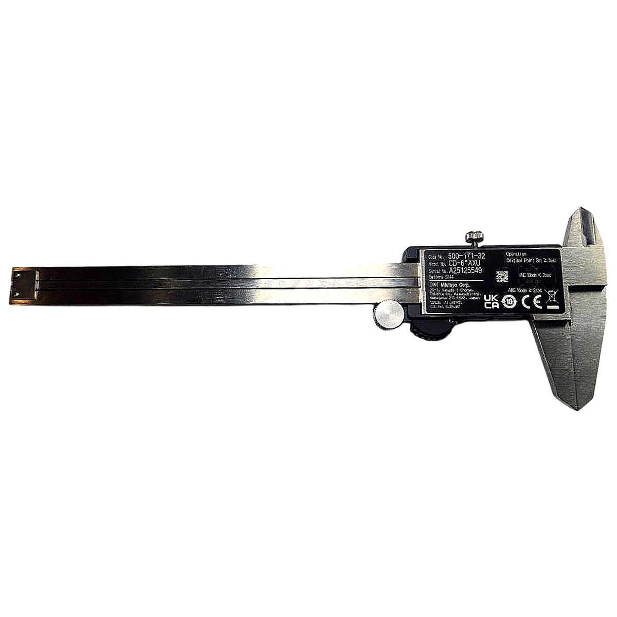 Mitutoyo 500-171-32 digital caliper