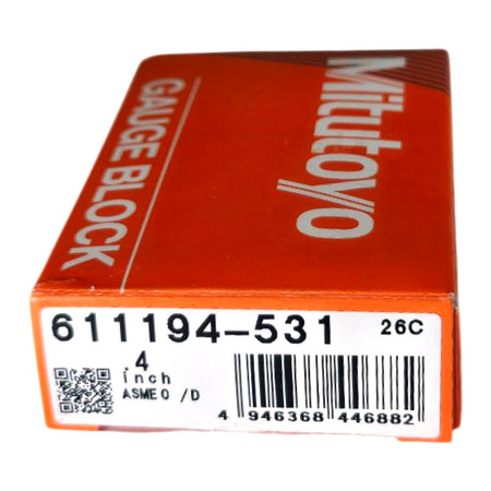 Mitutoyo 611194-531 steel gage block