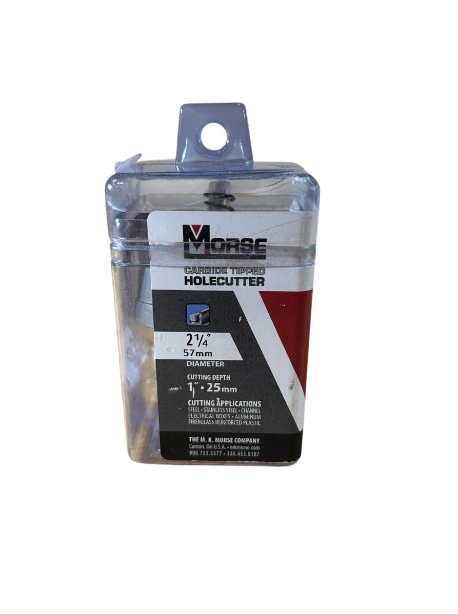 Morse CTD36 carbide tipped hole cutter