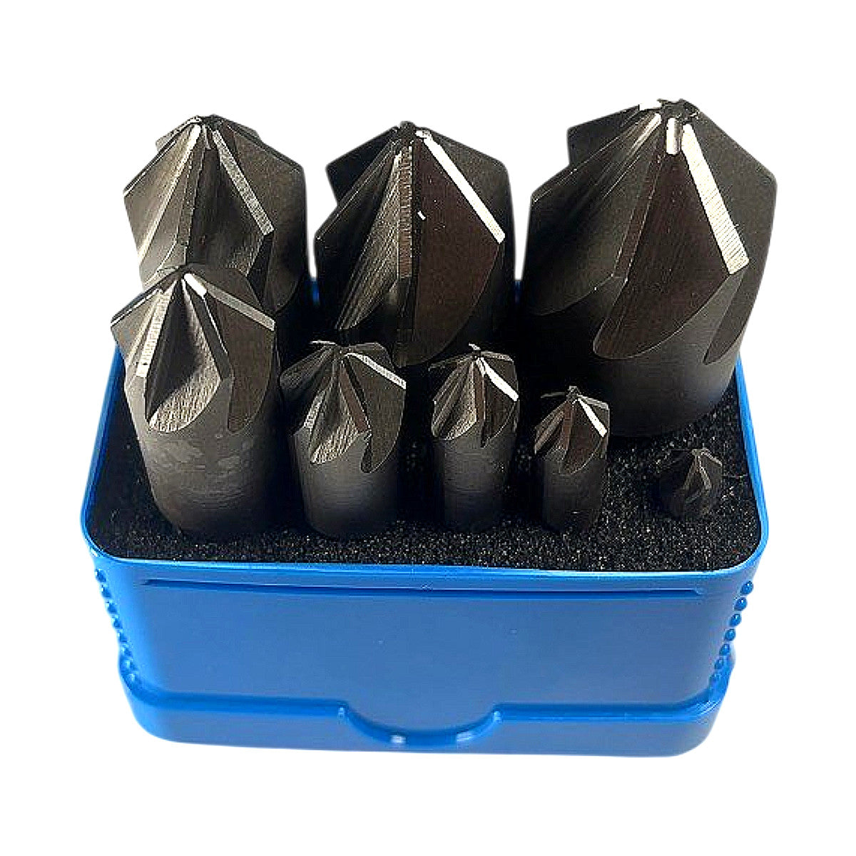 MSC Chatterless 8 Pc HSS HSS countersink set