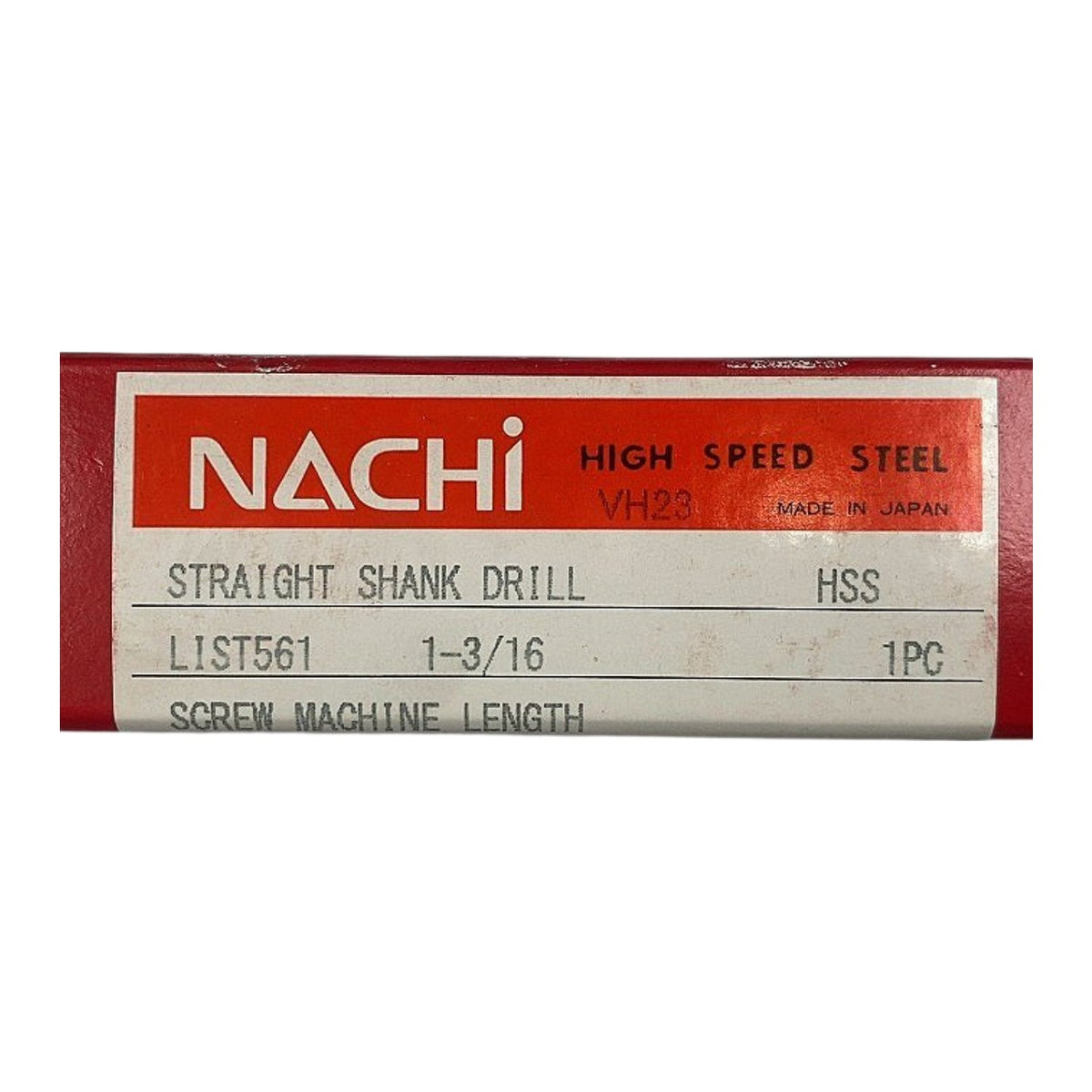 Nachi 1266126 HSS screw machine drill