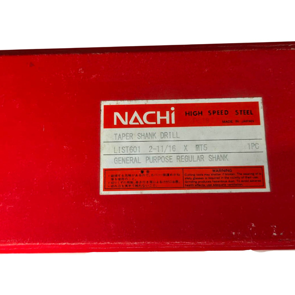 Nachi 1270945 Taper Shank Drill Bit