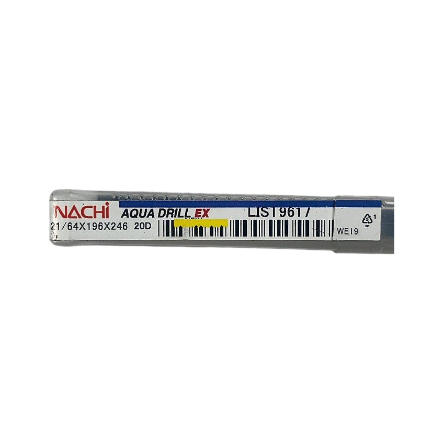 Nachi 1519429 carbide coolant-through drill