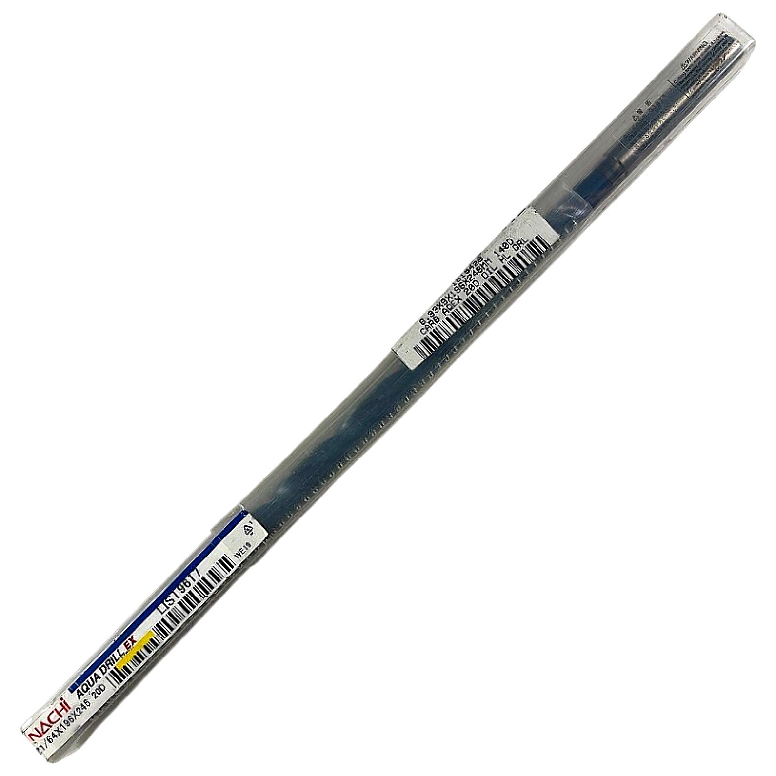 Nachi L9617 21/64 in 20xD carbide coolant-through drill