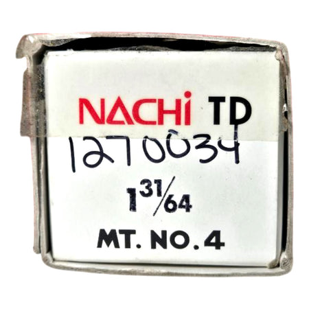 Nachi List 601 1-31/64 HSS Morse Taper Twist Drill