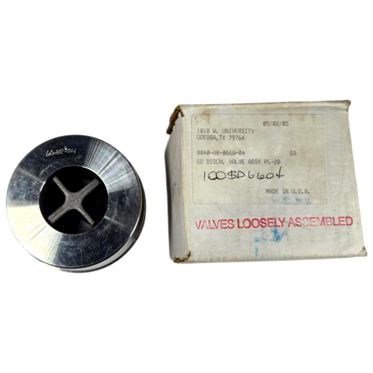 National Oilwell 100SD6604 Discharge Valve Assembly