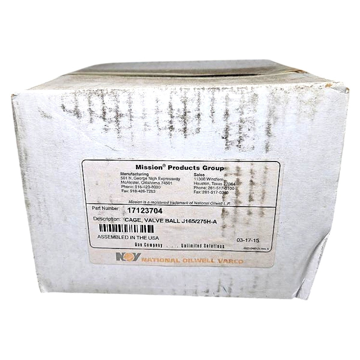 National Oilwell 17123704 valve ball cage