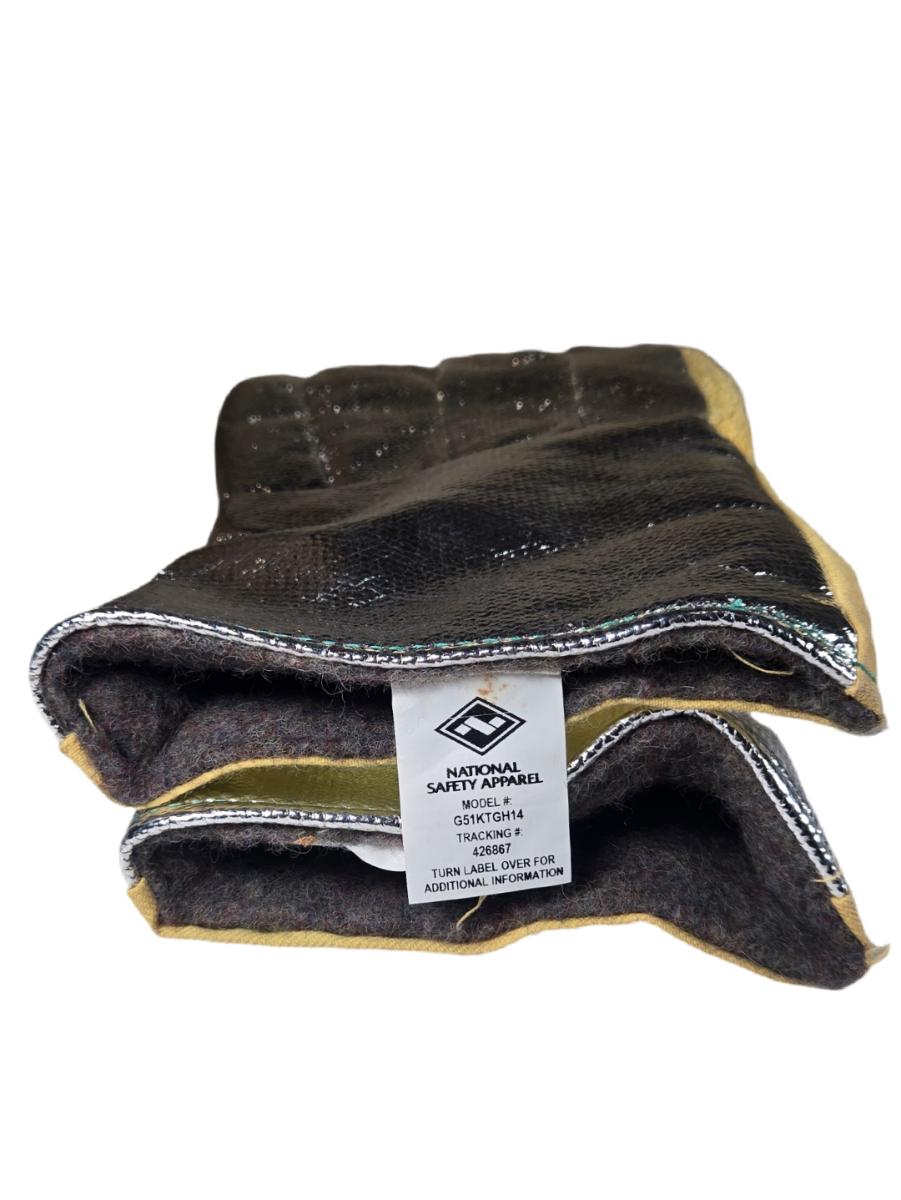 National safety apparel G51TCNL14 Aluminized Gloves