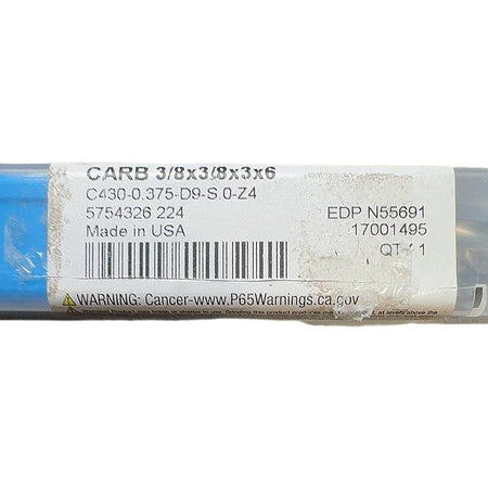 Niagara C430-0.375-D9-S.0-Z4 carbide roughing end mill