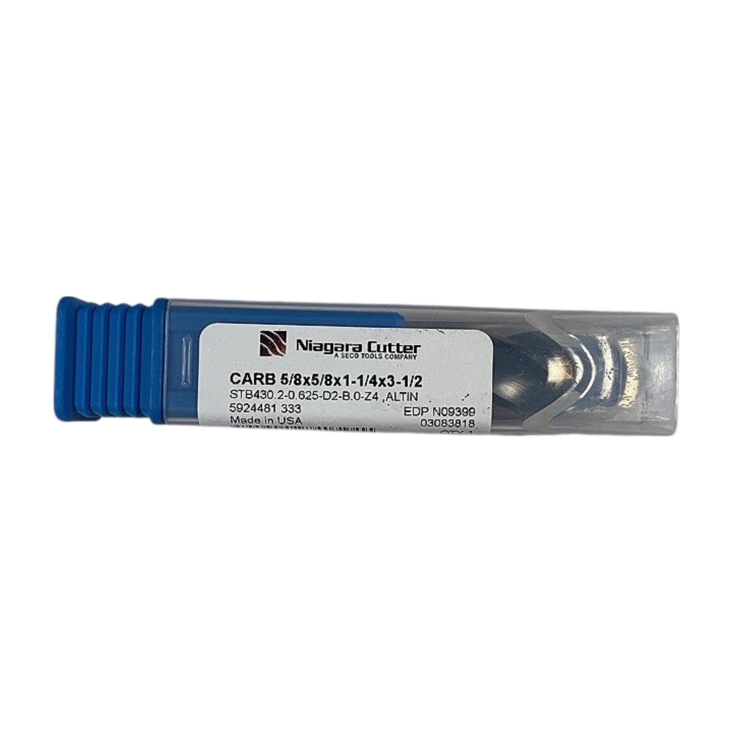 Niagara N09399 carbide ball end mill