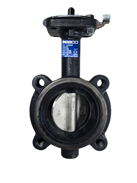 Nibco NLG243F 3" Lug butterfly valve