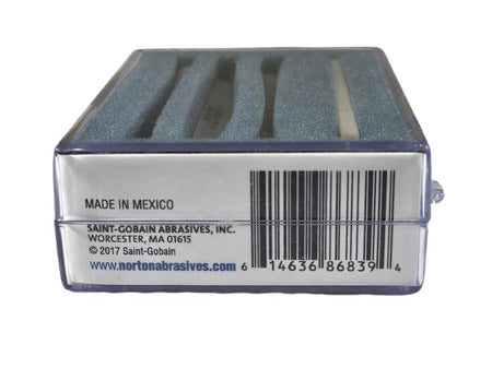 Norton 61463686839 Arkansas sharpening file set