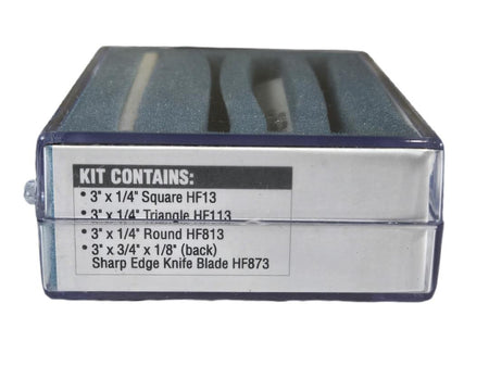 Norton 61463686839 Arkansas sharpening file set