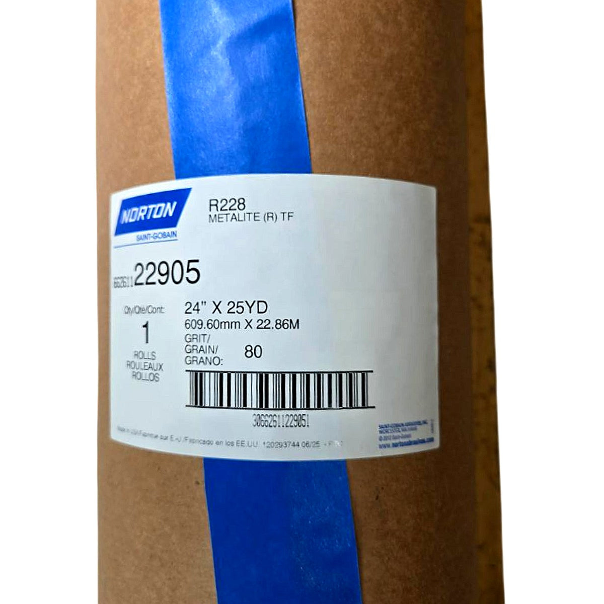 Norton 66261122905 abrasive cloth roll