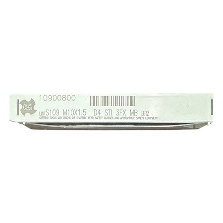 OSG 10900800 M10x1.5 STI 3-Flute STI Spiral Flute Tap