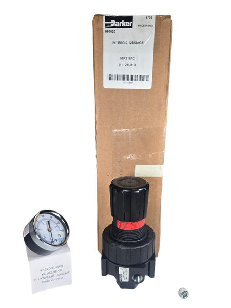 Parker 06R118AC pneumatic air regulator