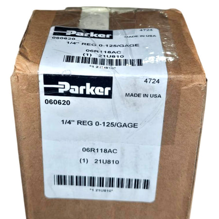Parker 06R118AC pneumatic air regulator