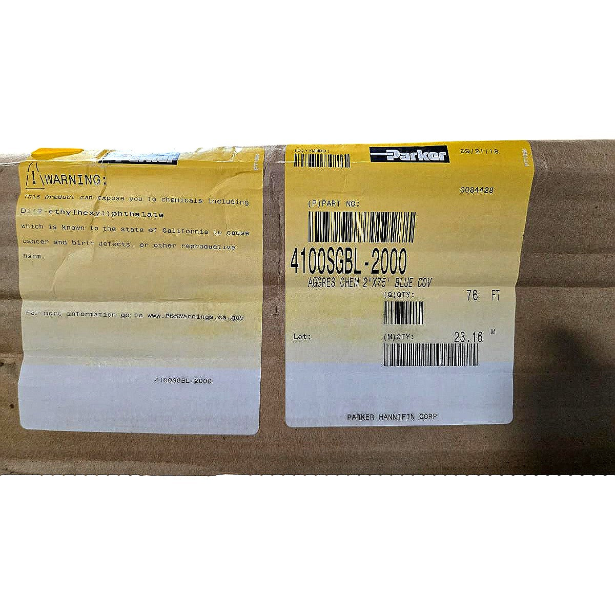 Parker 4100SGBL-2000 chemical transfer hose