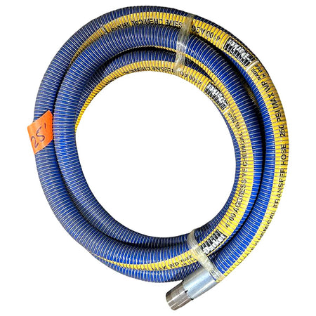 Parker 4100SGBL-2000 chemical transfer hose assembly