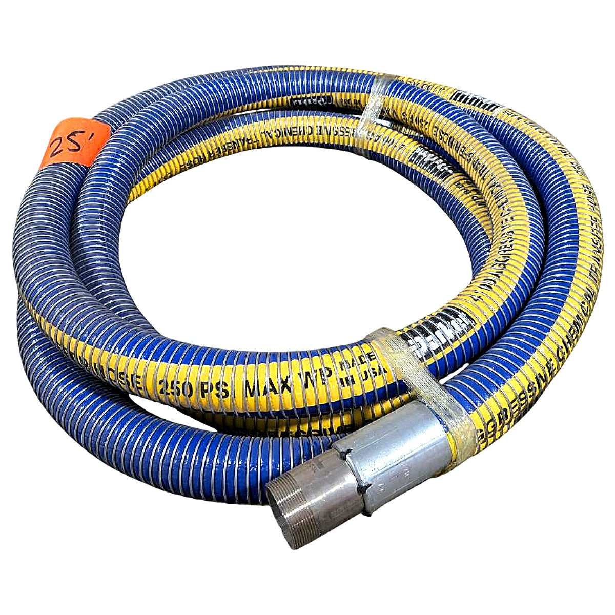 Parker 4100SGBL-2000 chemical transfer hose assembly