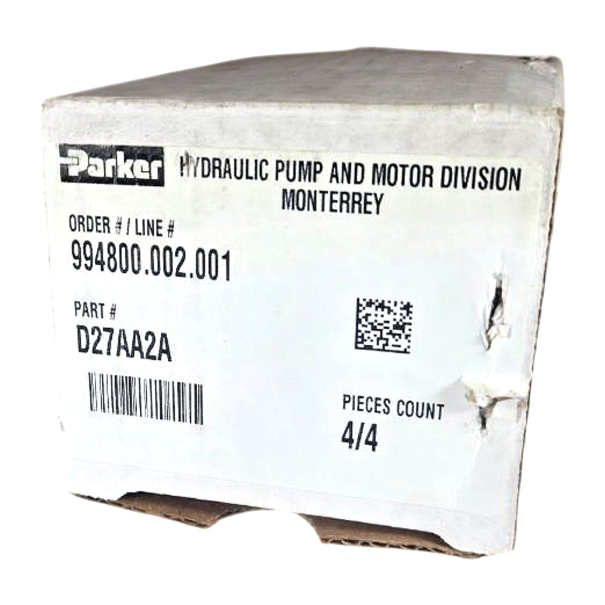 Parker D27AA2A hydraulic gear pump