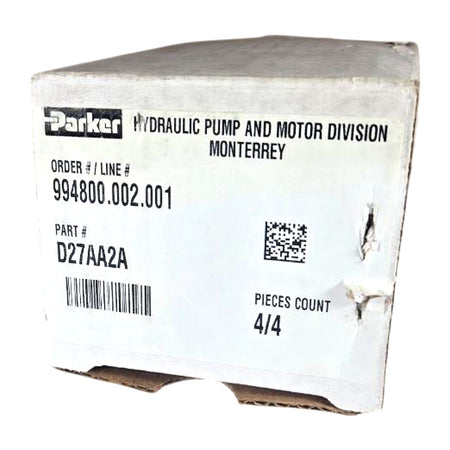 Parker D27AA2A hydraulic gear pump