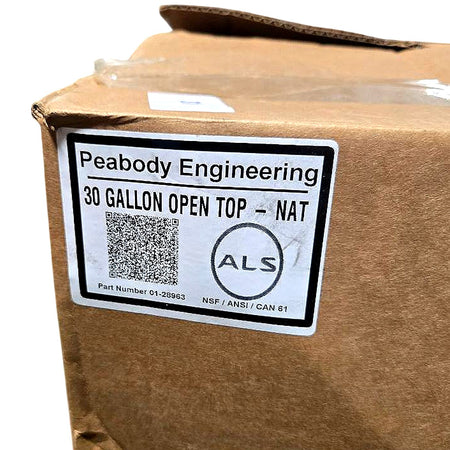 Peabody 01-28963 Open Top Poly Tank