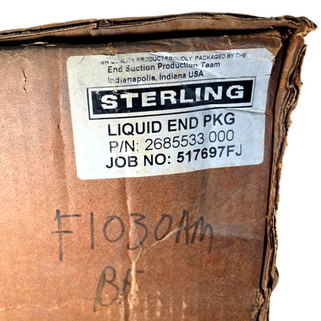 Peerless Pump 2685533 000 centrifugal pump liquid end assembly