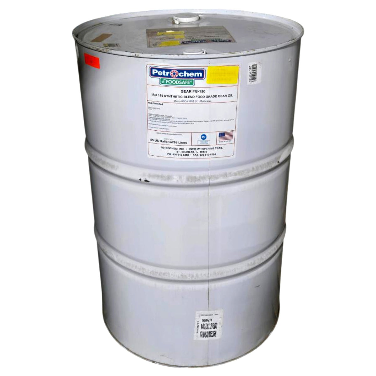 PetroChem FG-150-055 food grade gear oil drum