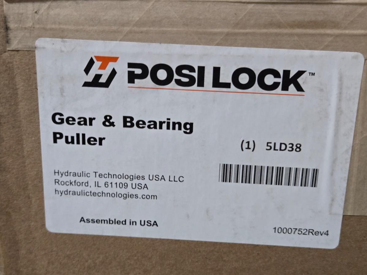 Posi Lock PT113 caged jaw gear & bearing puller